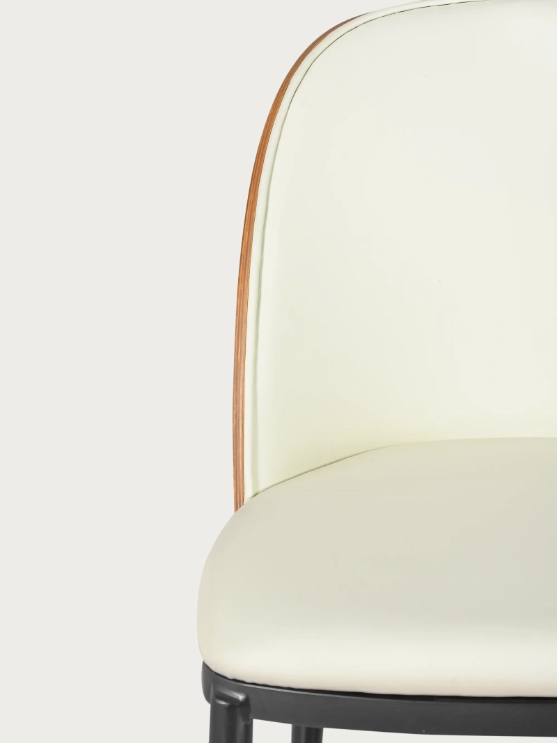 Chaise de salle à manger design tapissée - Cottage FurnMod - 2