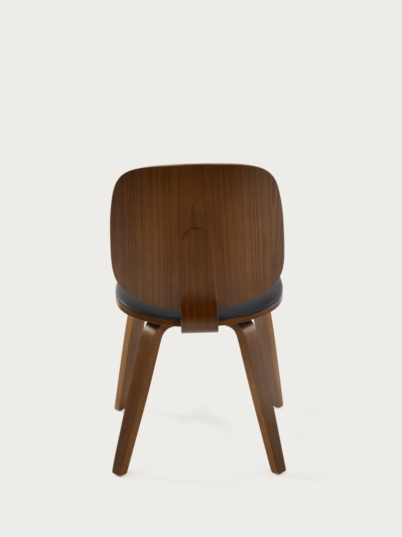 Silla nórdica en madera de nogal - Hut S FurnMod - 11