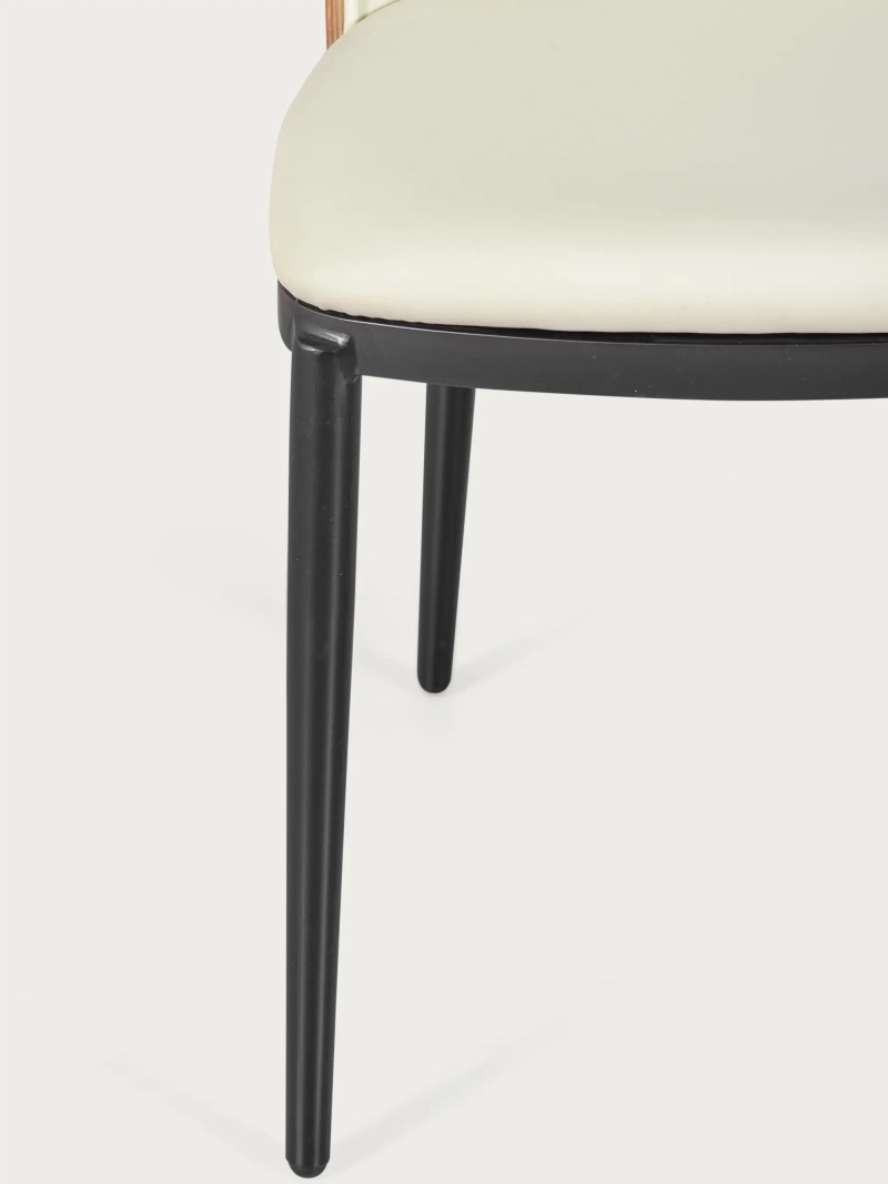 Gestoffeerde design eetkamerstoel - Cottage FurnMod - 1