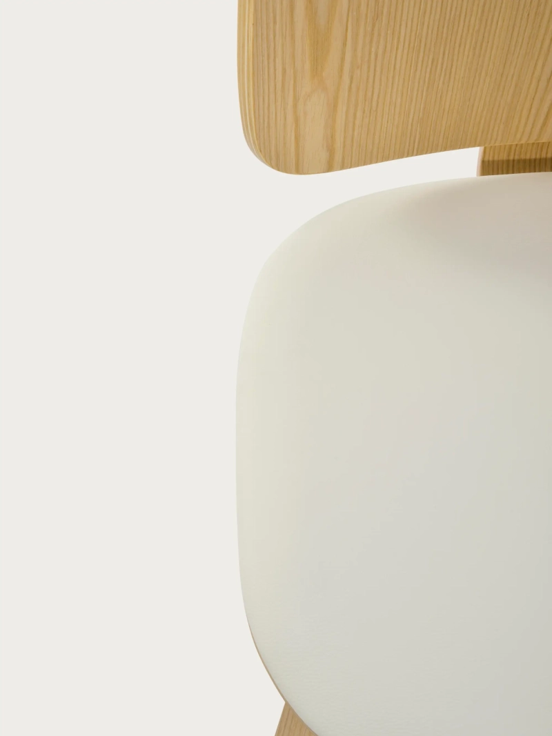 Sedia in legno d'acero nordico - Hut S FurnMod - 1