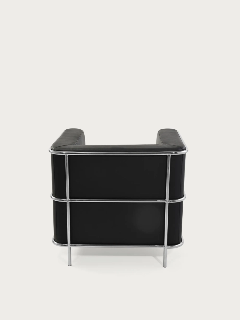 Cubic design armchair in Italian leather - Torino FurnMod - 8