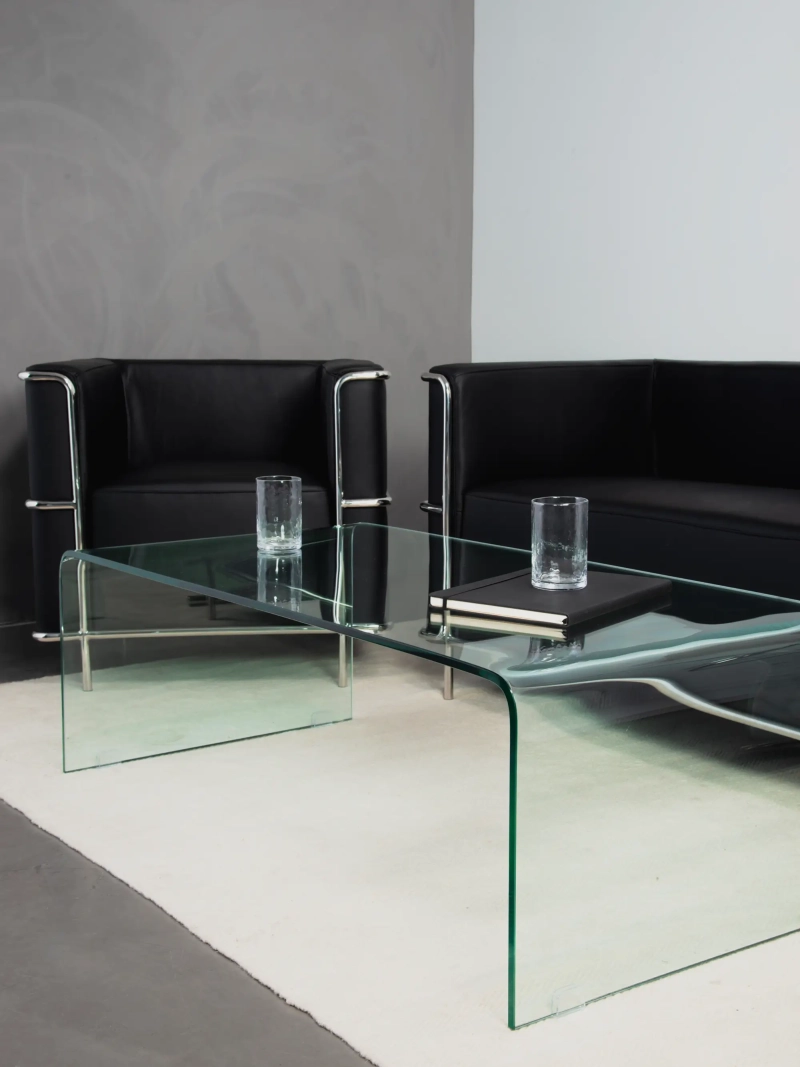 Cubic design armchair in Italian leather - Torino FurnMod - 1