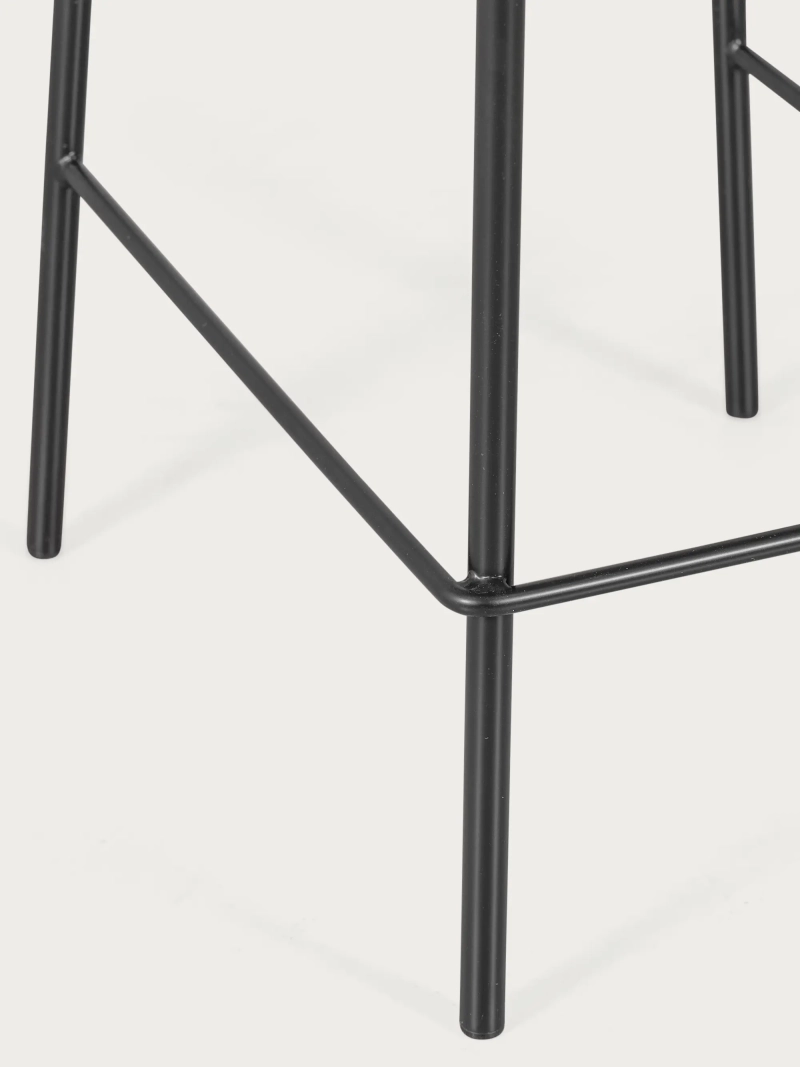 stolček vintage s klasično obliko iz naravnega ratana (65 cm) - North FurnMod - 13