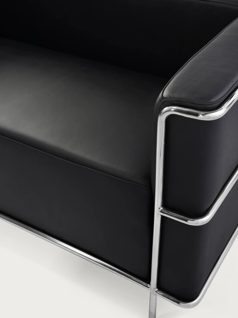 2-personers sofa i italiensk læder og avantgardistisk design - Torino FurnMod - 9