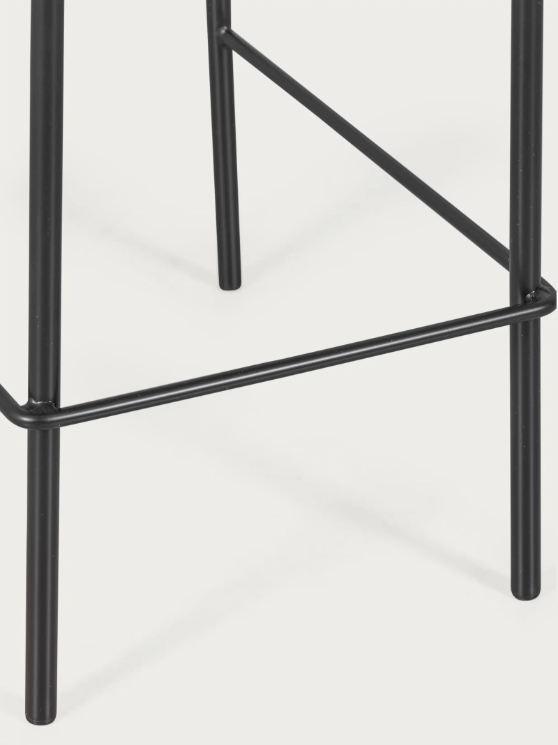 stolček vintage s klasično obliko iz naravnega ratana (65 cm) - North FurnMod - 15