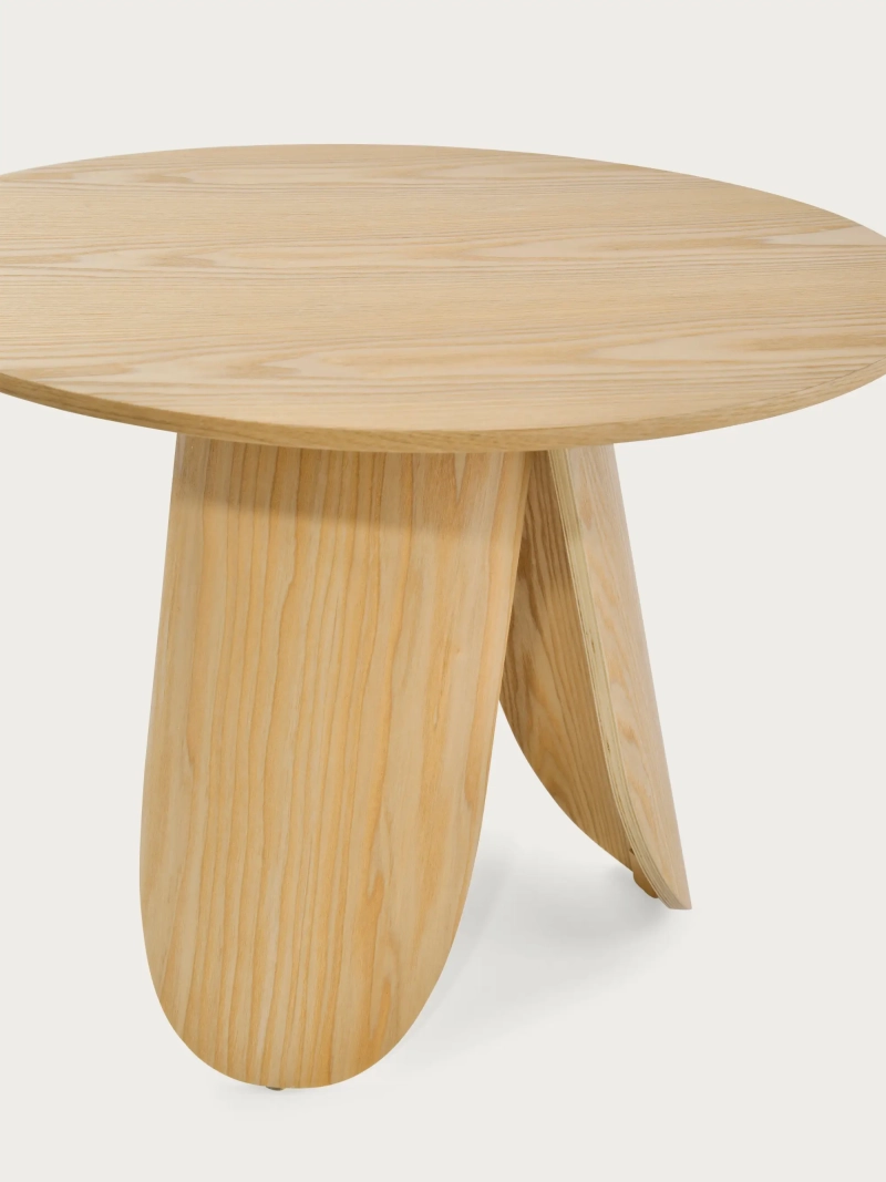 Nordic side table in ash wood (60cm) - Pluto FurnMod - 5