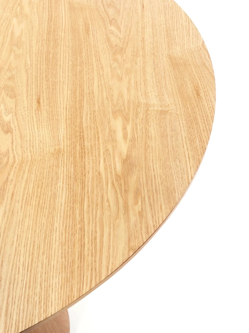 Masă de dining rotundă din lemn de frasin (120cm) - Pluto FurnMod - 11