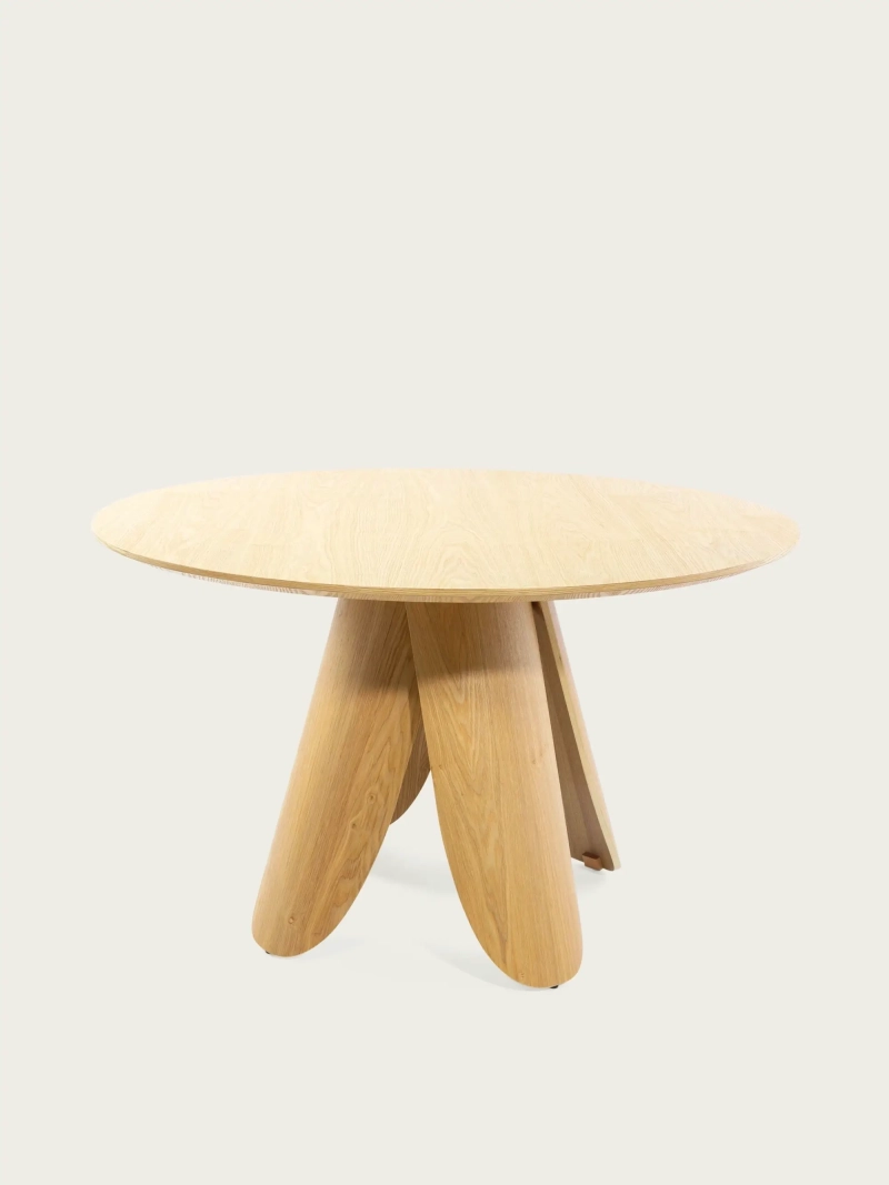 Ronde essenhouten eettafel (120cm) - Pluto FurnMod - 2