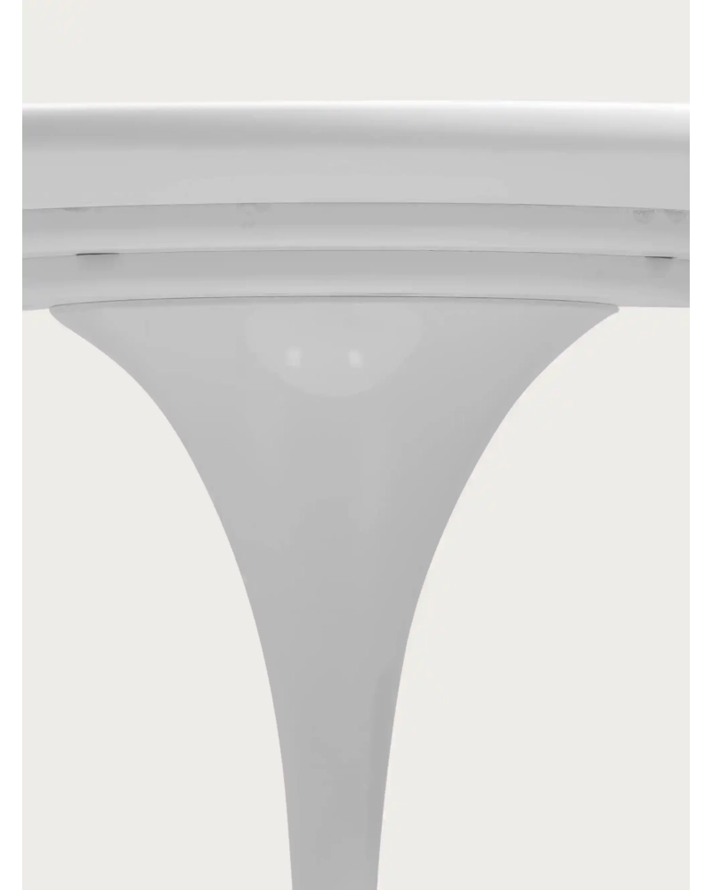 Mesa de jantar redonda topo de gama em madeira MDF (120 cm) - Stratus FurnMod - 5