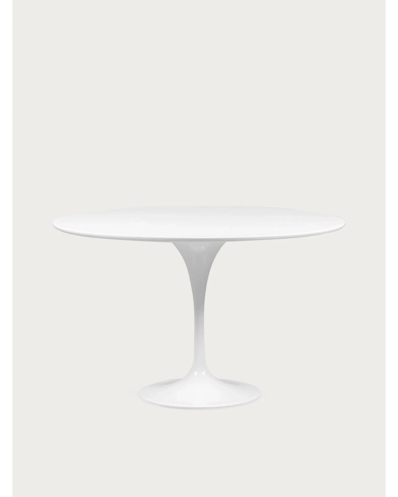 Mesa de comedor redonda de alta gama en madera MDF (120cm) - Stratus FurnMod - 1
