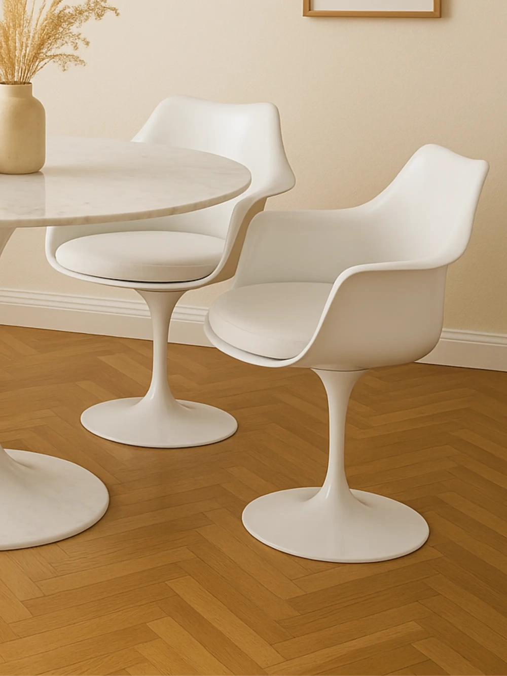 Silla giratoria con reposabrazos y cojín - Stratus FurnMod - 8