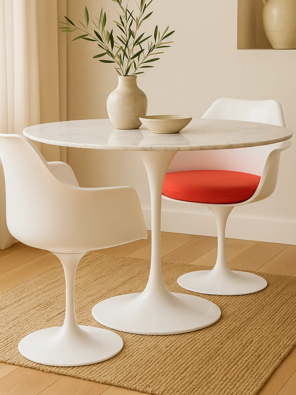 Silla giratoria con reposabrazos y cojín - Stratus FurnMod - 1