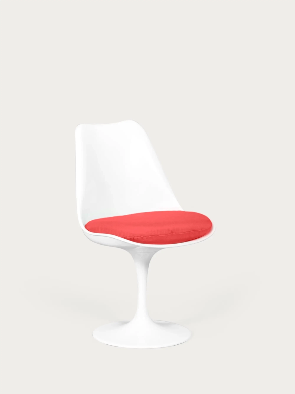 Sedia girevole di design con cuscino in cotone - Stratus FurnMod - 1