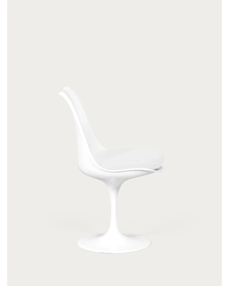 Swivel designer chair with cotton cushion - Stratus FurnMod - 31