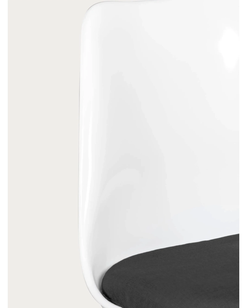 Chaise design pivotante avec coussin en coton - Stratus FurnMod - 11