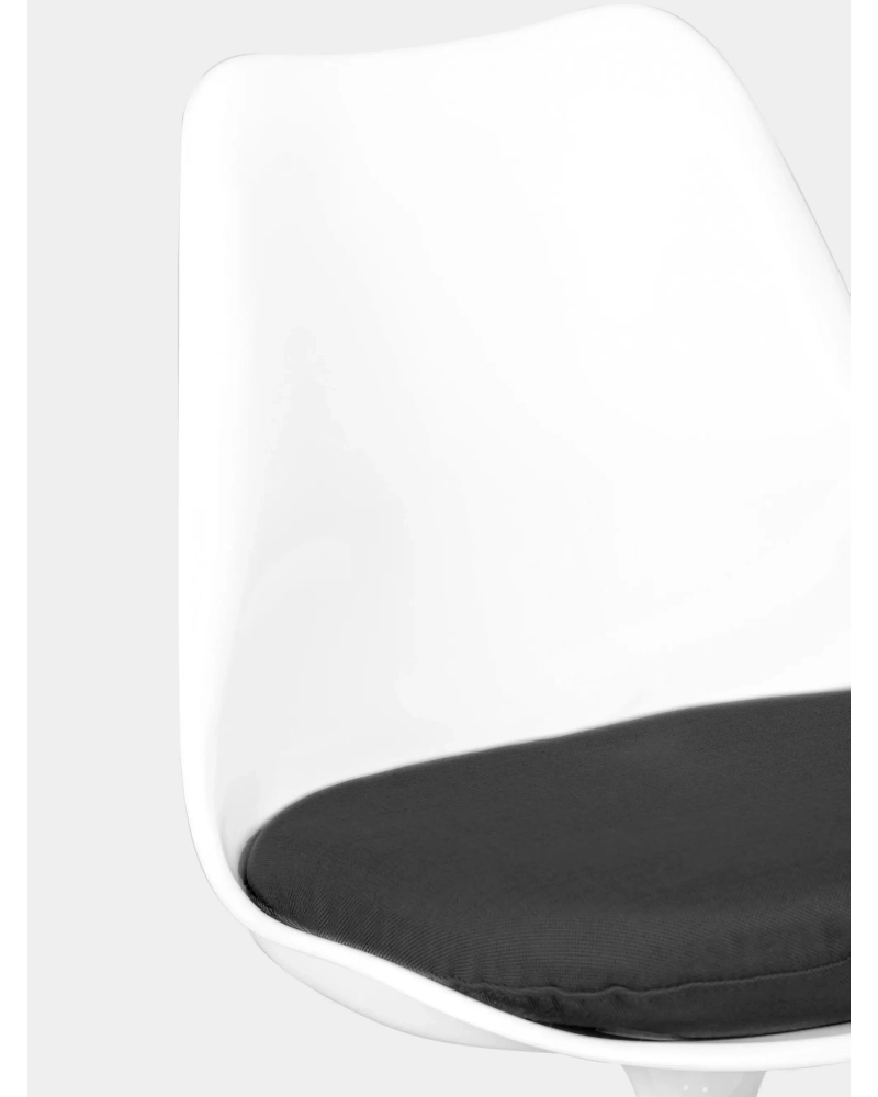 Swivel designer chair with cotton cushion - Stratus FurnMod - 13