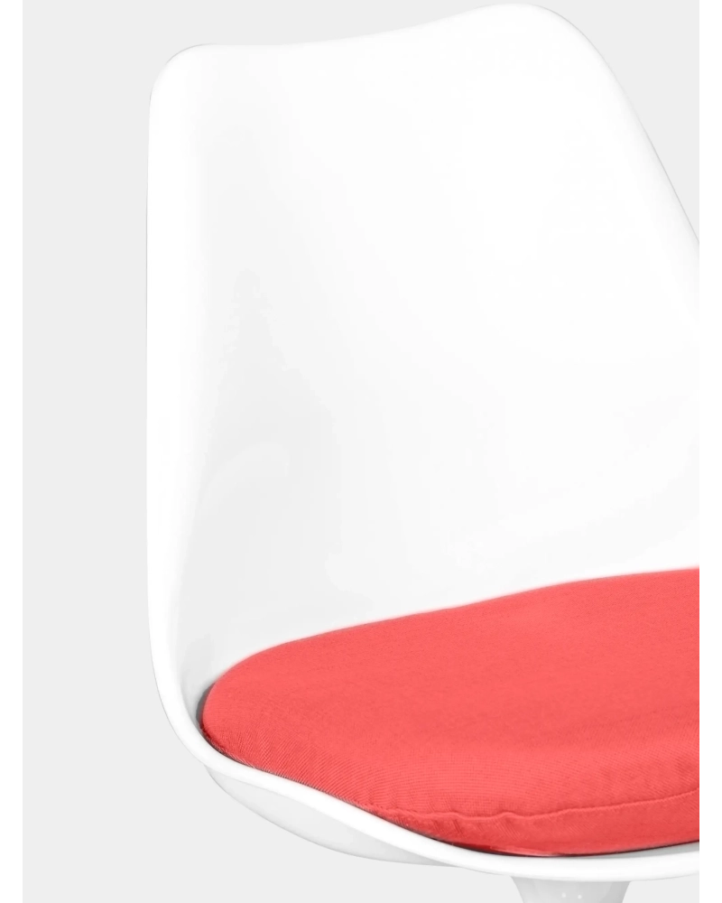Swivel designer chair with cotton cushion - Stratus FurnMod - 3