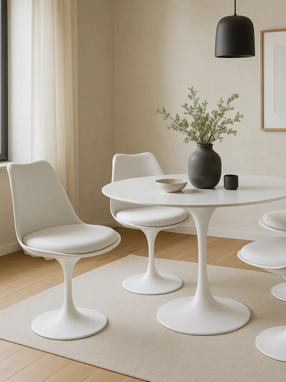 Cadeira de design giratório com almofada de algodão - Stratus FurnMod - 25
