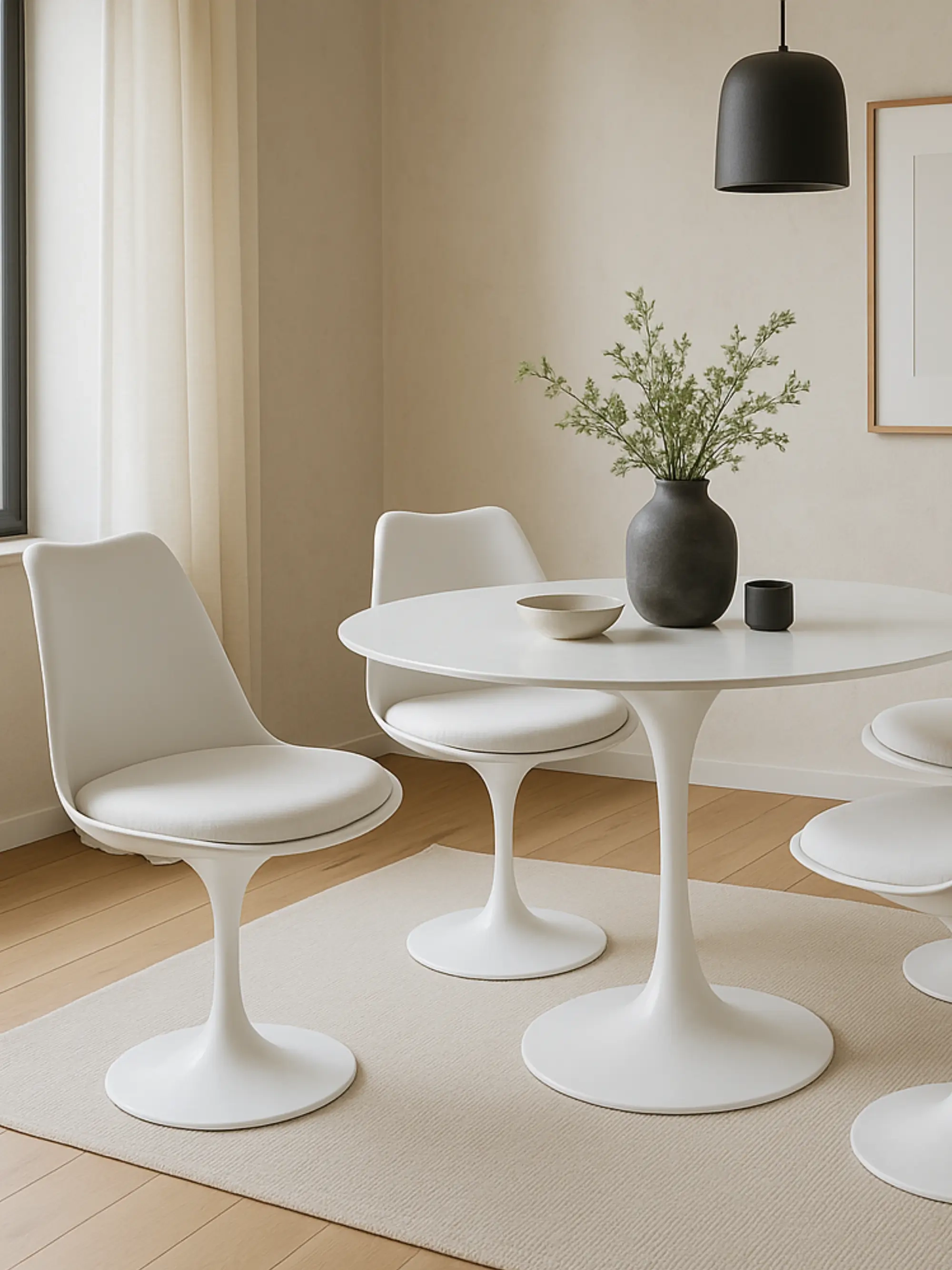 Sedia girevole di design con cuscino in cotone - Stratus FurnMod - 25
