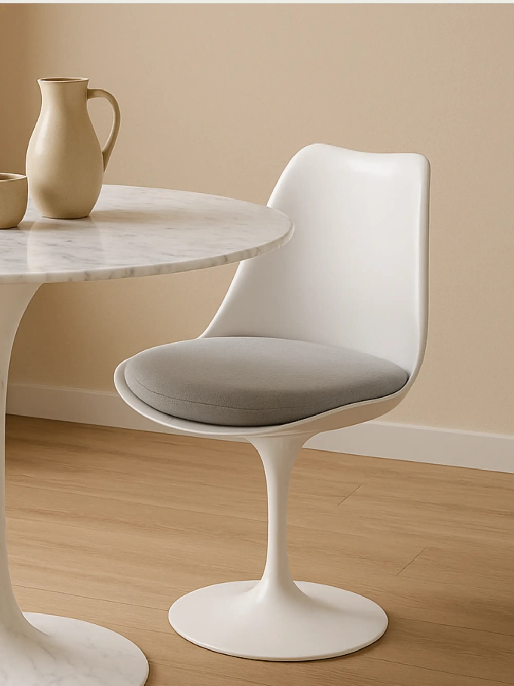 Cadeira de design giratório com almofada de algodão - Stratus FurnMod - 17