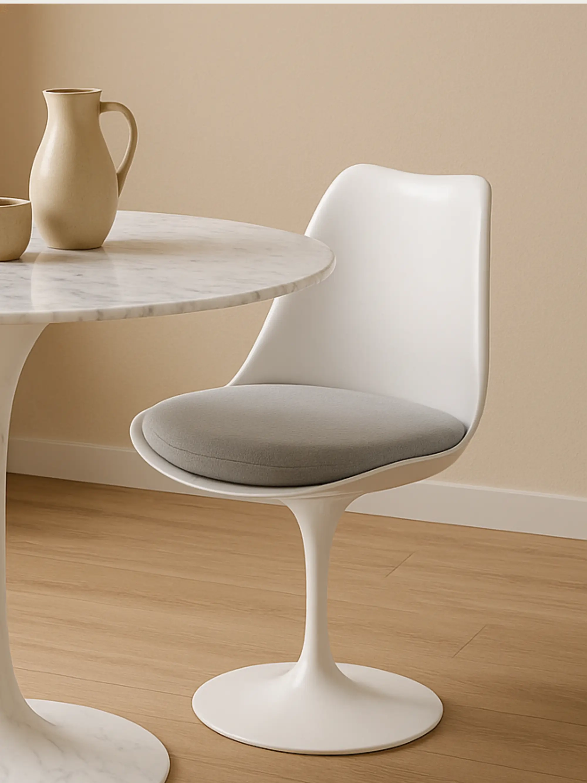 Cadeira de design giratório com almofada de algodão - Stratus FurnMod - 17