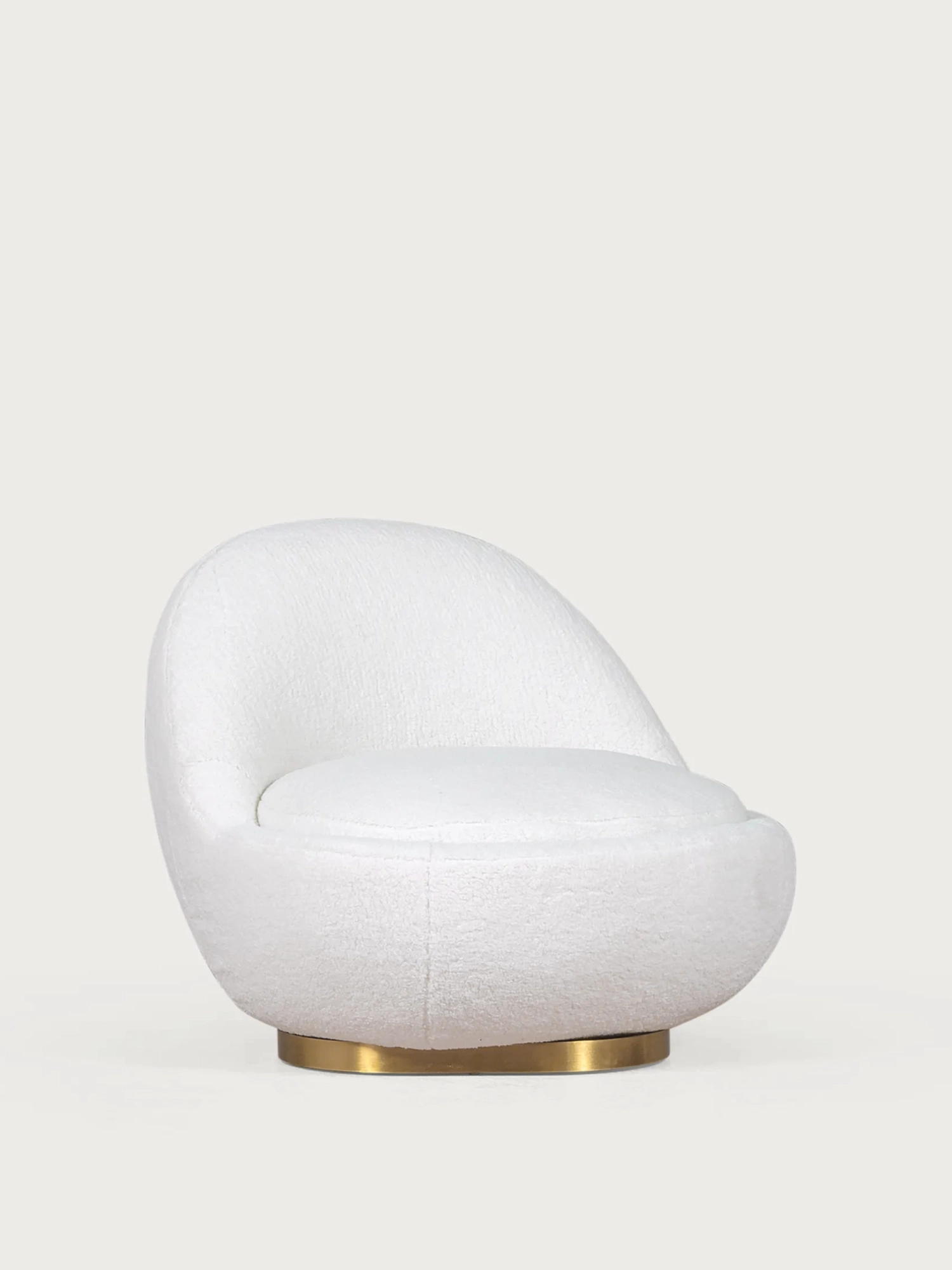 Sillón giratorio de diseño tapizado algodón - Corsica FurnMod - 15
