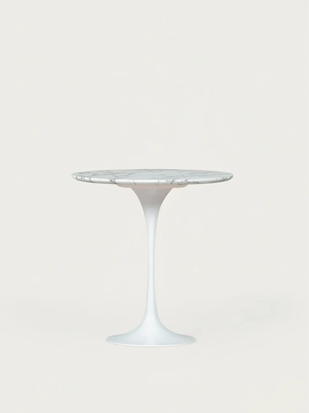 Mesa de apoio em mármore de Carrara (50 cm) - Stratus FurnMod - 1