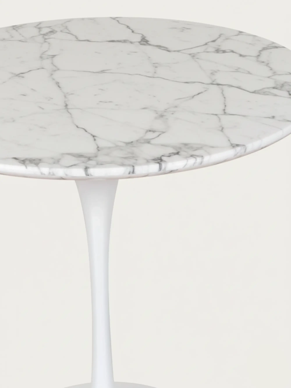 Mesa auxiliar en mármol de carrara (50cm) - Stratus FurnMod - 1