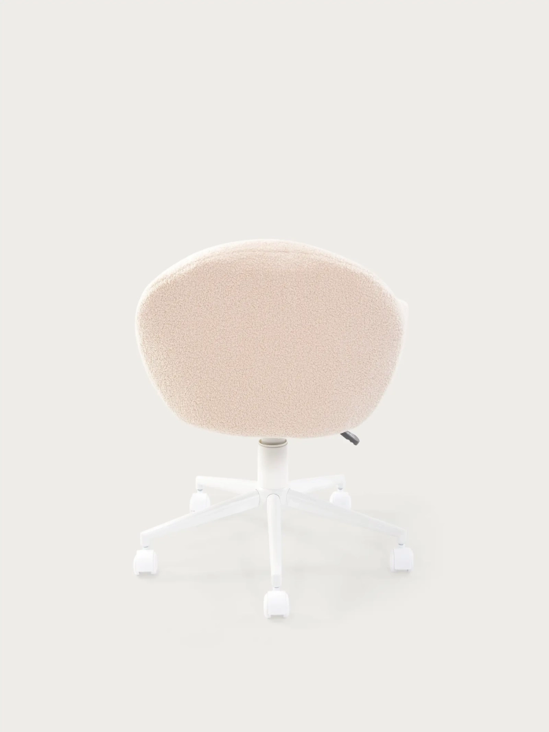 Scaun de birou minimalist din catifea - Notorius FurnMod - 1