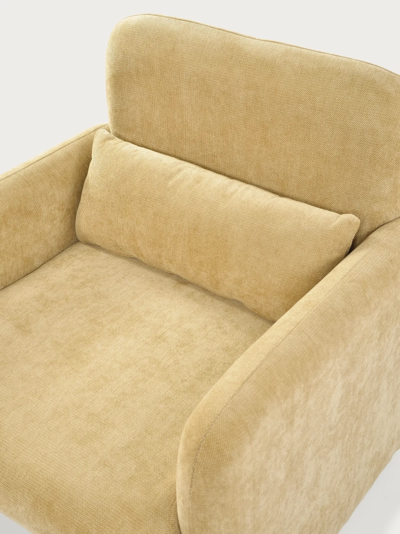 Minimalistische gestoffeerde fauteuil - Bristol FurnMod - 1