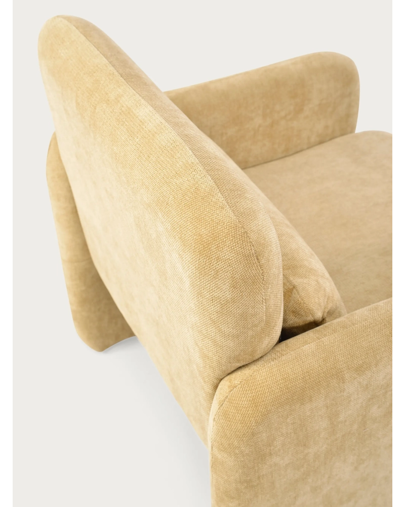 Minimalistische gestoffeerde fauteuil - Bristol FurnMod - 11