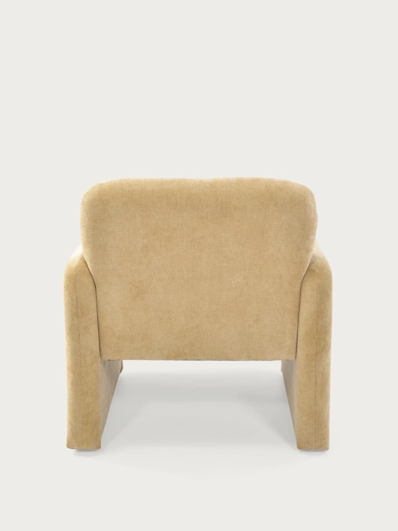 Minimalistische gestoffeerde fauteuil - Bristol FurnMod - 1
