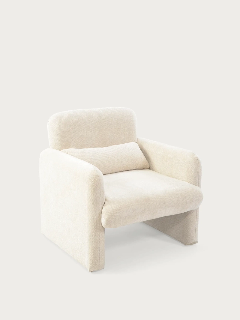 Minimalist design upholstered armchair - Bristol FurnMod - 12