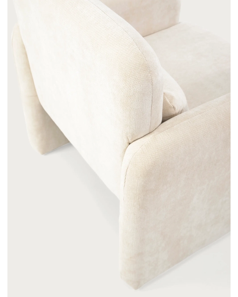 Minimalistische gestoffeerde fauteuil - Bristol FurnMod - 22