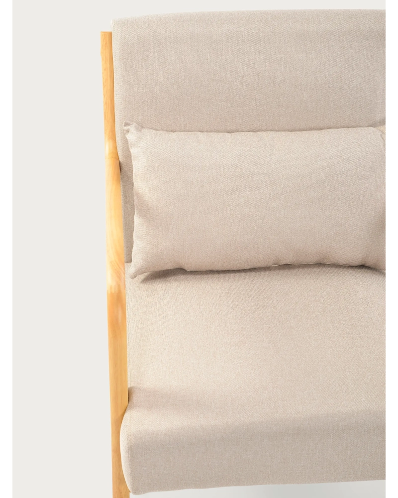 Fauteuil Scandinavisch met lendenkussen - Colmar FurnMod - 5