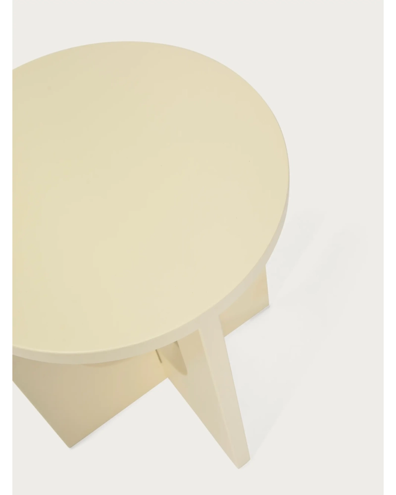 Houten bijzettafel (40cmØ) - Flop FurnMod - 8