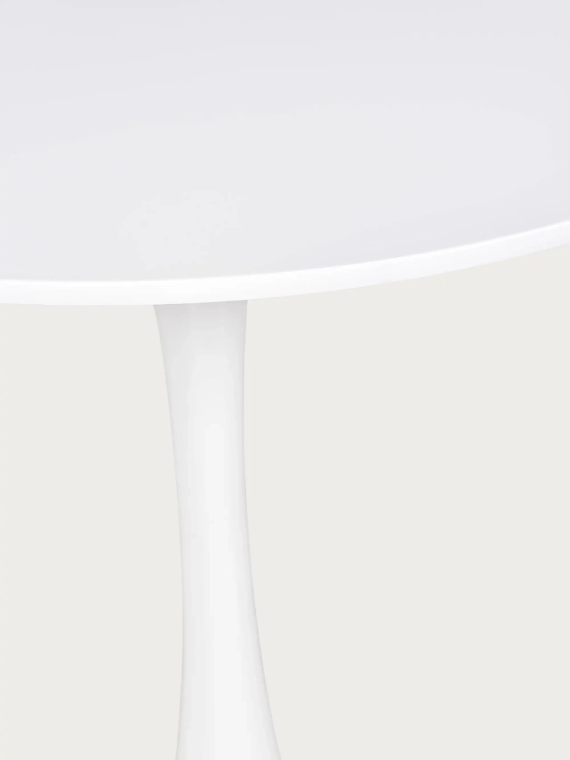 Mesa de cocina redonda con pedestal central (80 cm) - Lotus Strato FurnMod - 1