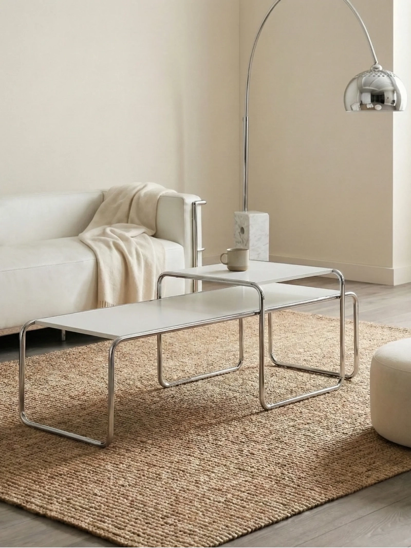 Sofa- og sidebordssæt i moderne design - Torino FurnMod - 15