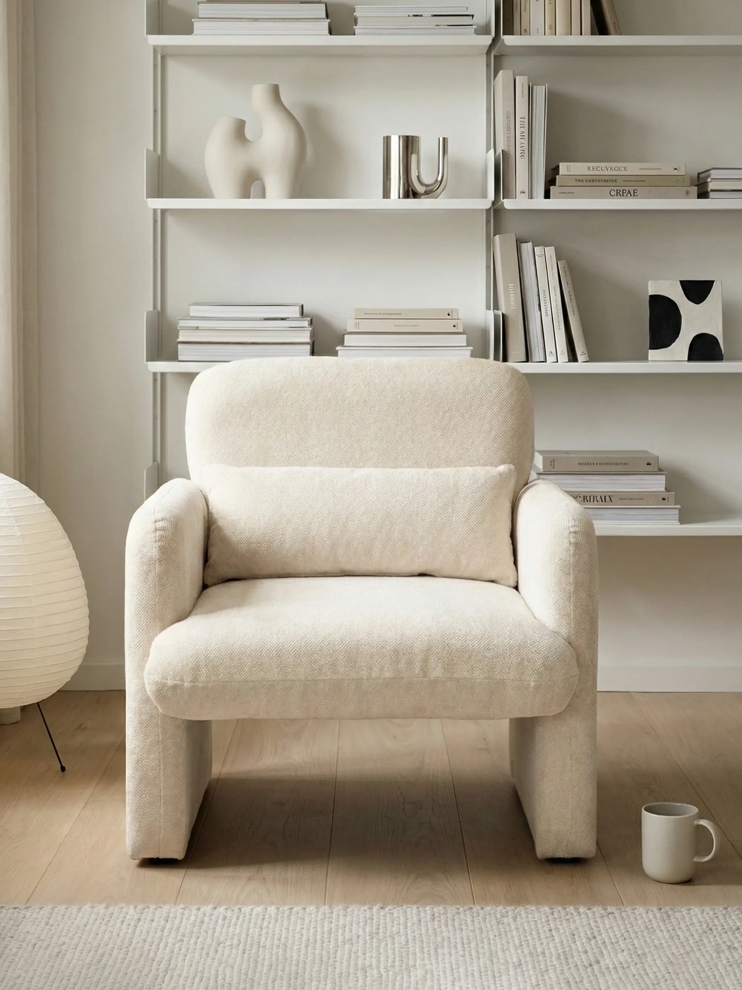 Poltrona imbottita dal design minimalista - Bristol FurnMod - 12