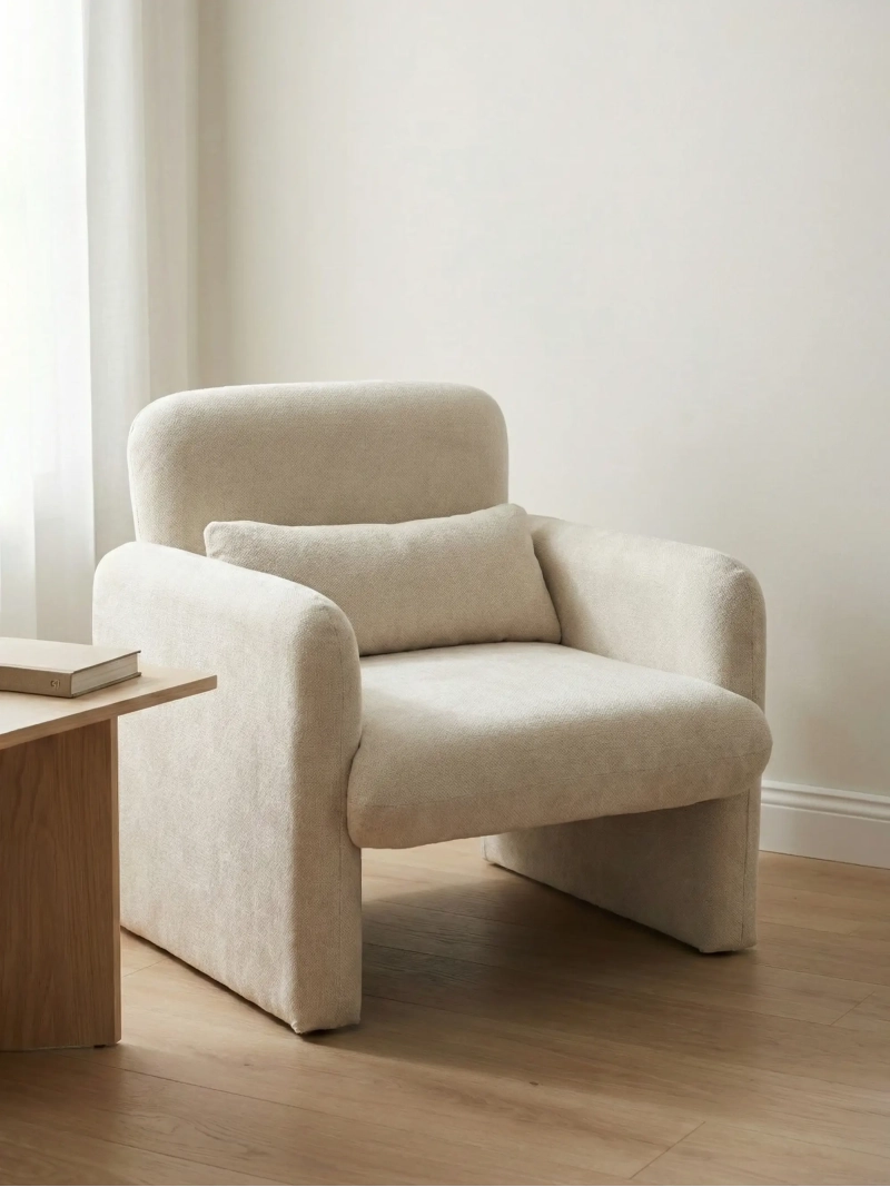 Poltrona imbottita dal design minimalista - Bristol FurnMod - 12