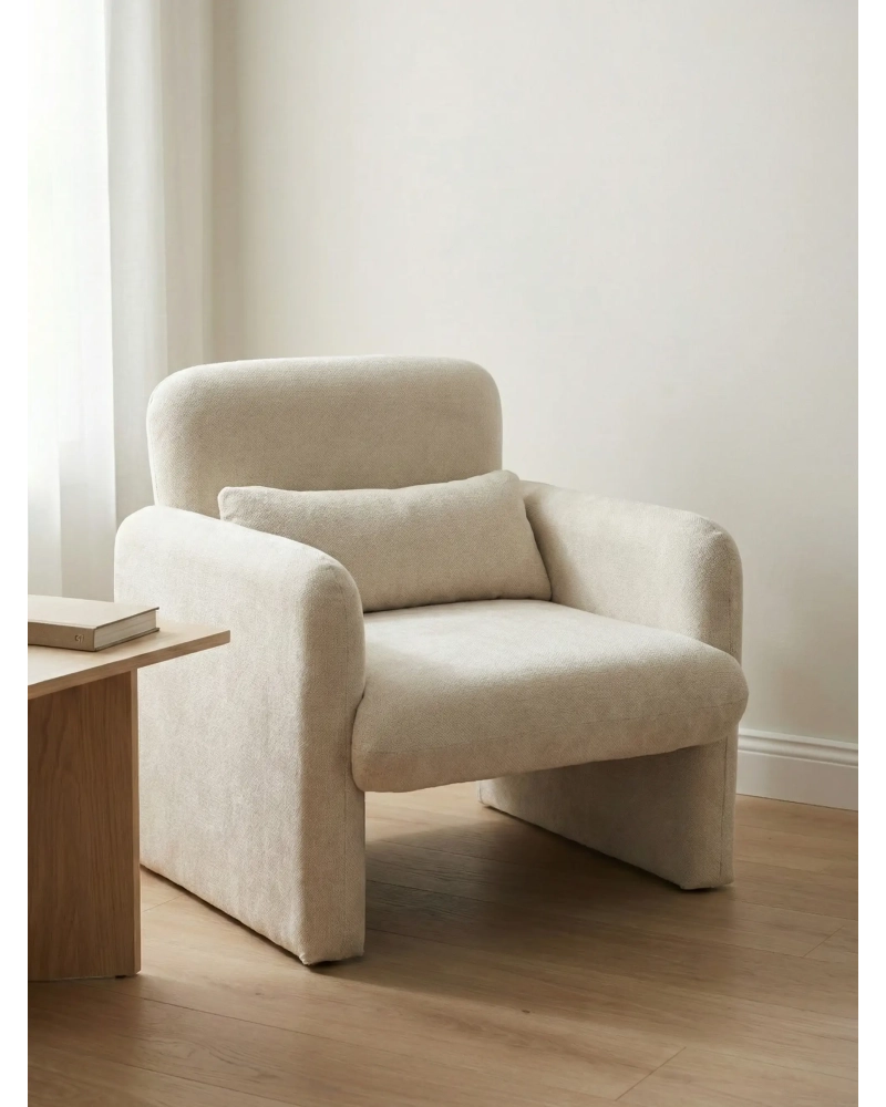 Minimalist design upholstered armchair - Bristol FurnMod - 17