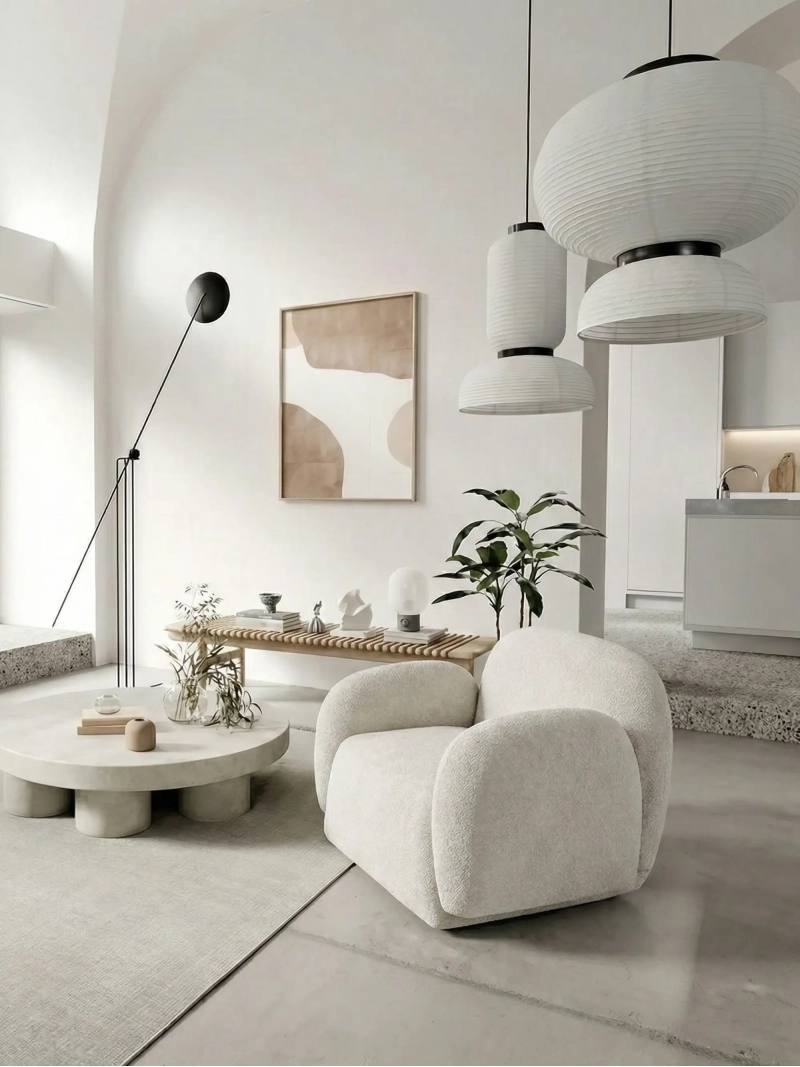 Sillón de diseño de 1 plaza - Nest FurnMod - 1