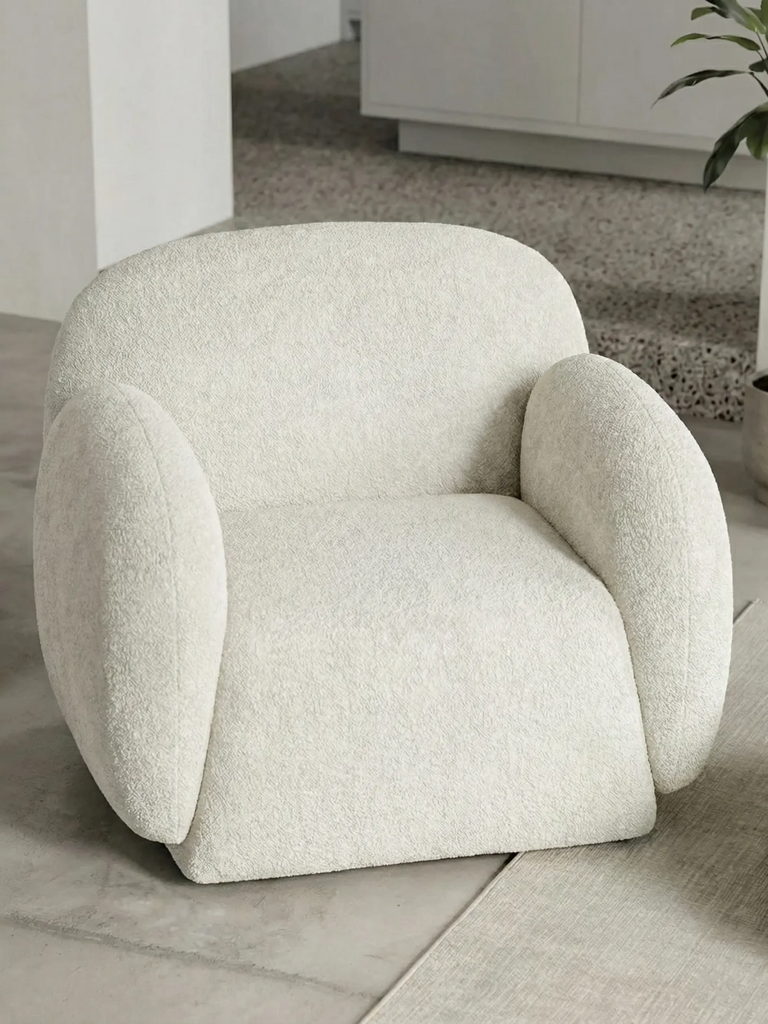 Fauteuil design 1 place - Nest FurnMod - 1