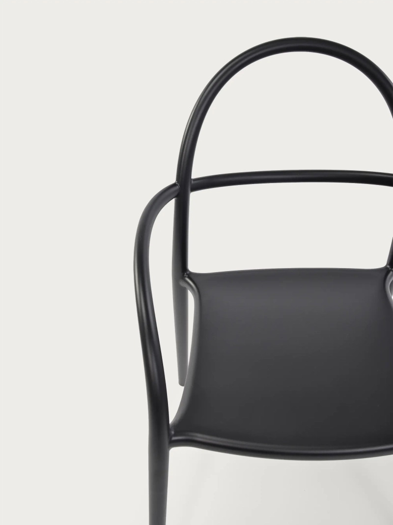 Designerskie krzesło z możliwością sztaplowania wewnątrz i na zewnątrz - Masters FurnMod - 1