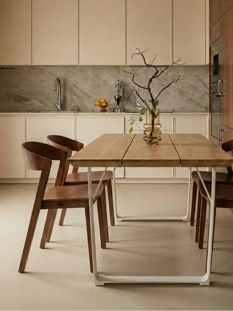 Silla nórdica en madera de roble natural - Soho FurnMod - 25