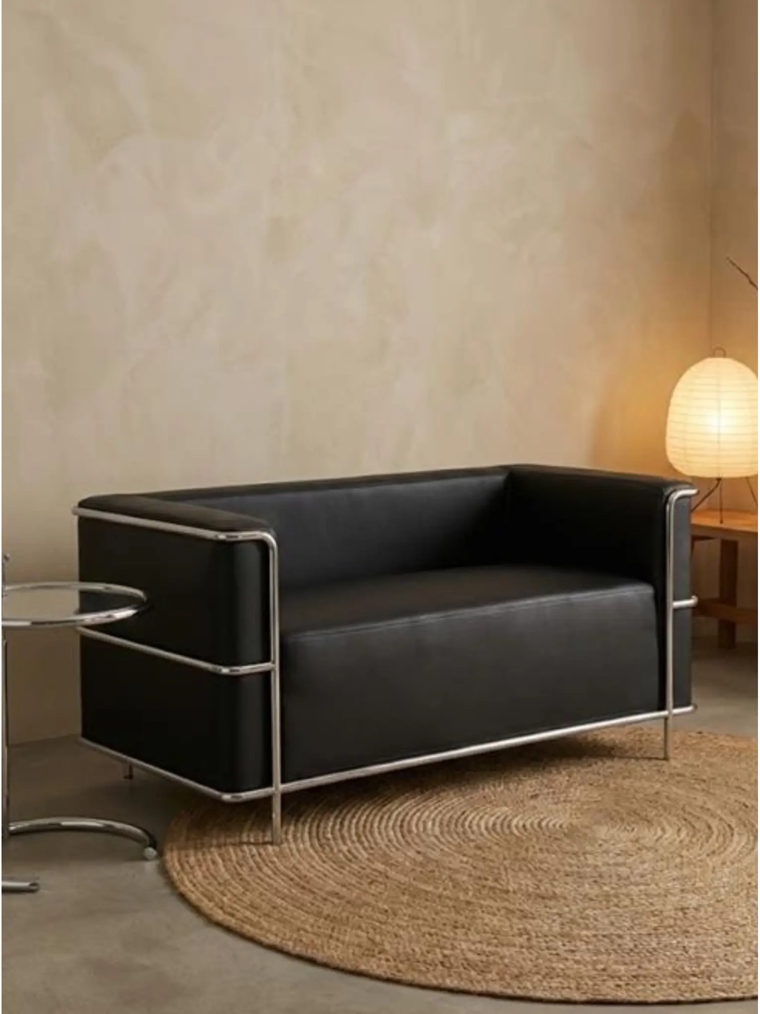2-Sitzer Sofa aus italienischem Leder und avantgardistischem Design - Torino FurnMod - 1