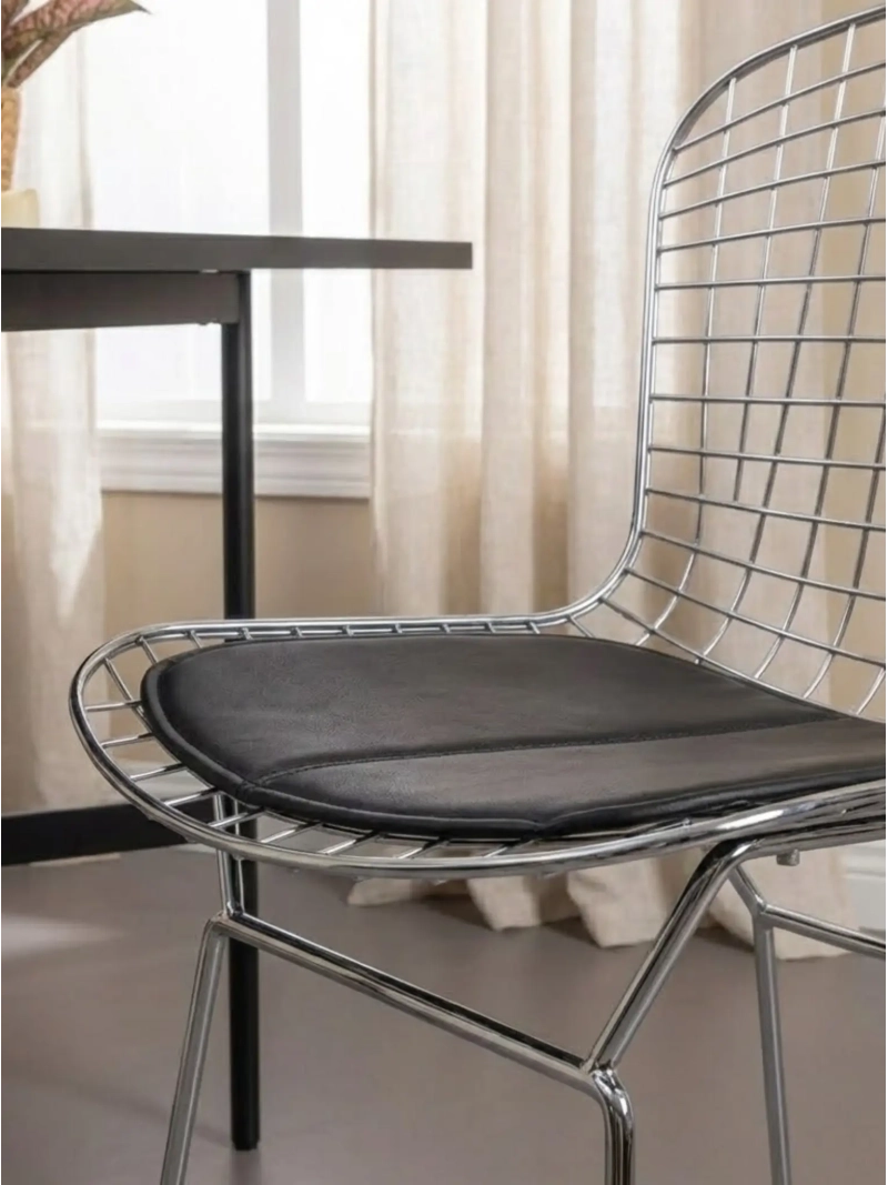 Scaun de masă ergonomic din oțel inoxidabil - Berta FurnMod - 1