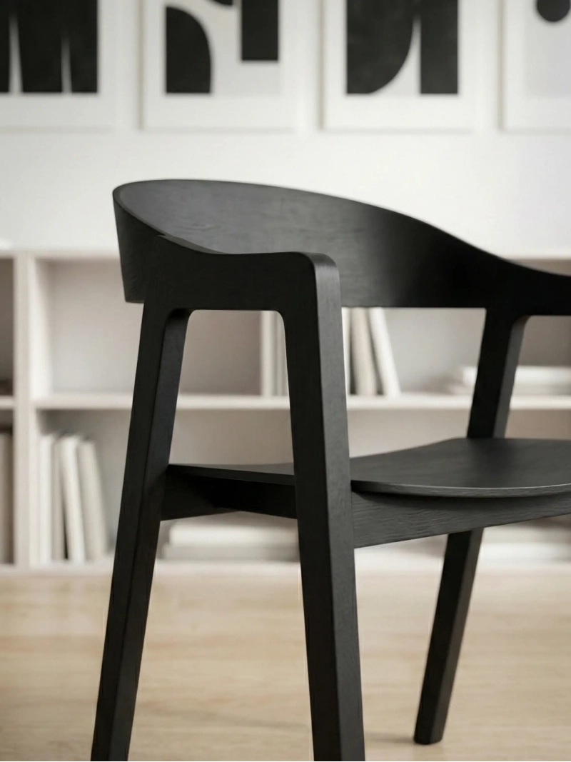 Skandináv étkezőszék tölgyfából - Soho FurnMod - 18
