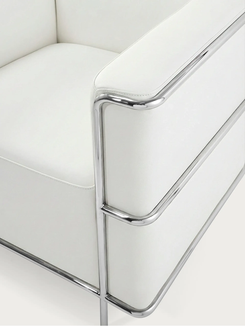 Kubikus formatervezésű fotel olasz bőrből - Torino FurnMod - 14