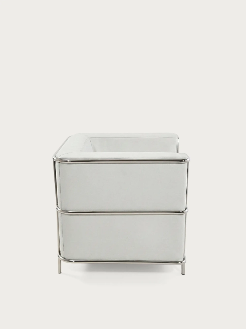 Kubikus formatervezésű fotel olasz bőrből - Torino FurnMod - 14